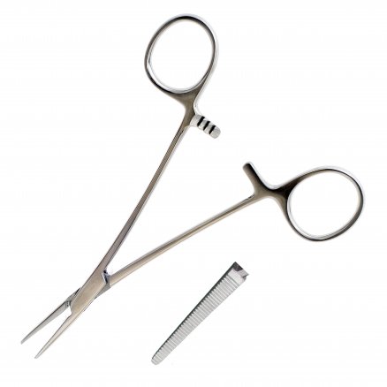 Затискач кровоспинний по Leriche, прямий. Довжина 16,0 см